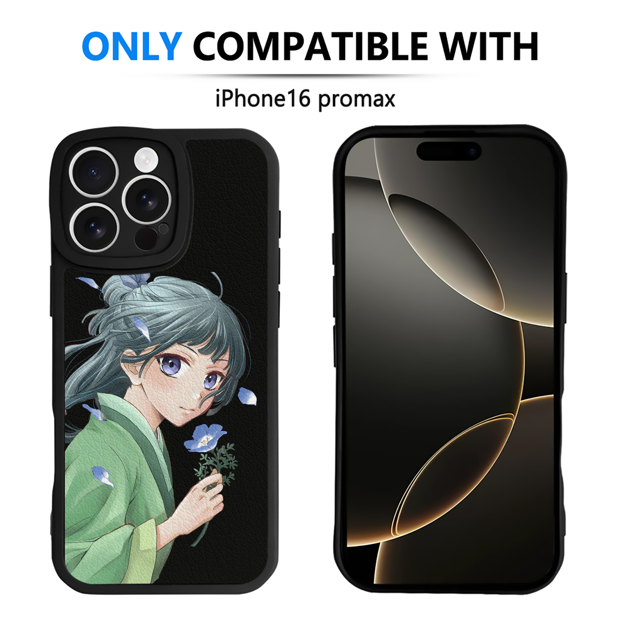 薬屋のひとりごと The Apothecary Diaries 【iPhone 16シリーズ対応】シリコンスマホケース（レザー調） 材質：シリコン